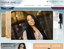 Tablet Screenshot of maggie-jane.com